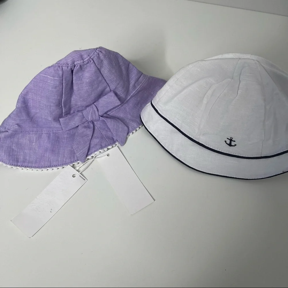 Janie and jack baby hats